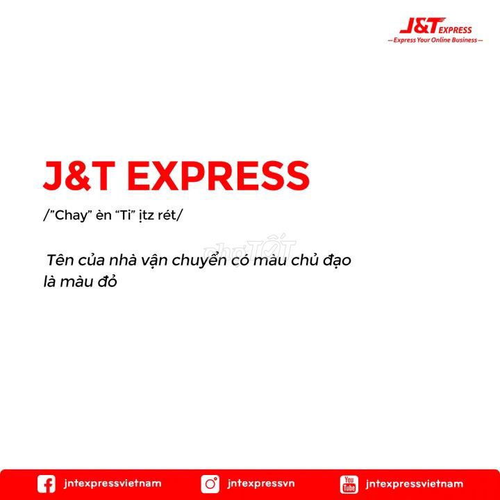 J&T Express Tuyển Giao Dịch Viên Bưu Cục – CHUYỂN PHÁT NHANH J&T EXPRESS