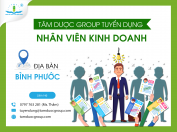 NHÂN VIÊN KINH DOANH (TRÌNH DƯỢC VIÊN) – Cà Mau – CÔNG TY CỔ PHẦN TÂM DƯỢC